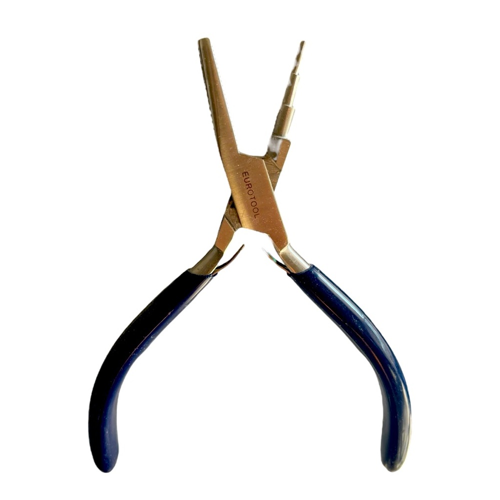 Eurotool Looping Pliers with a Stepped Jaw and Flat Jaw - Picture 2 of 6
